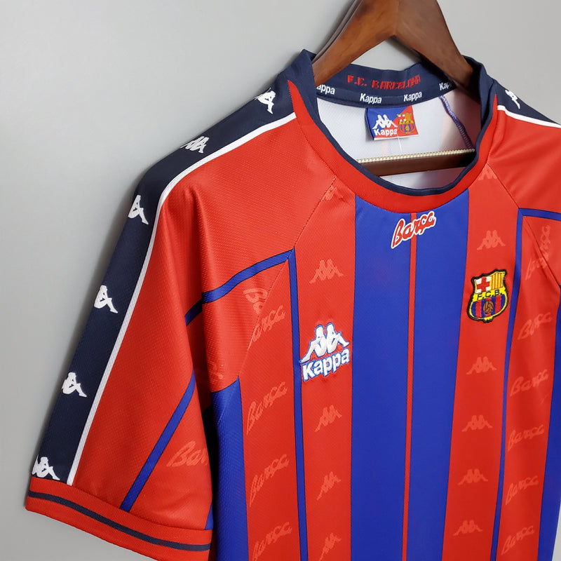 Camisa Barcelona Titular 97/98 - Versão Retro