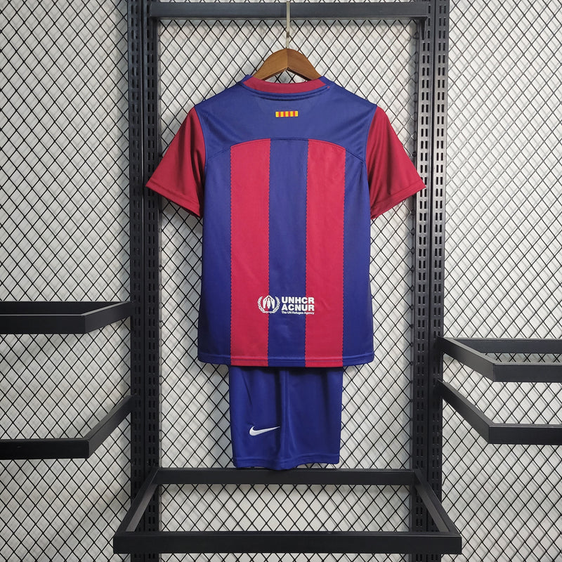 Kit Infantil Barcelona Titular 23/24